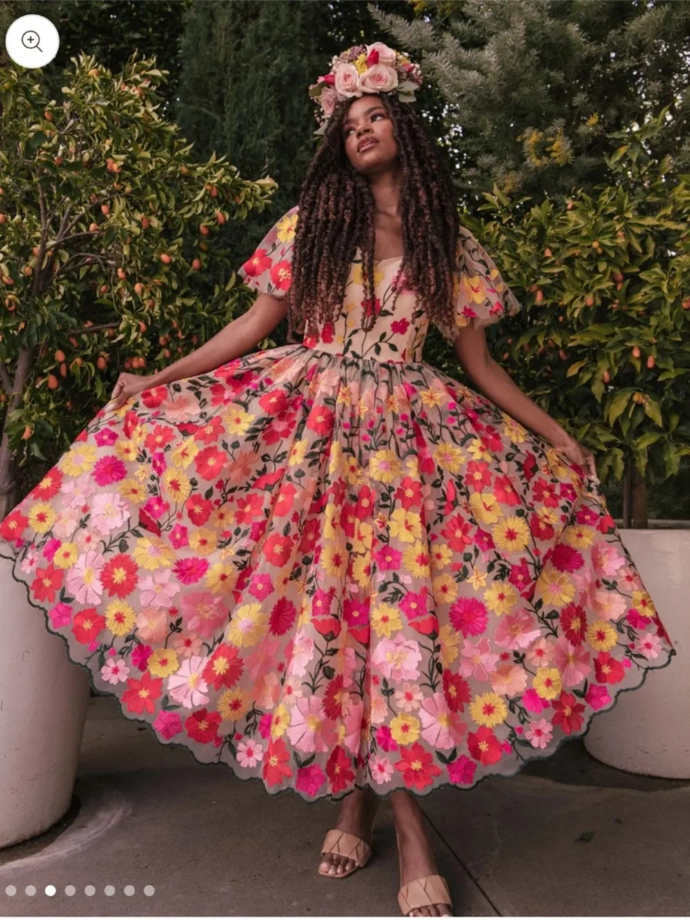 Jessakae English Garden dress NWT L - Picture 1 of 9